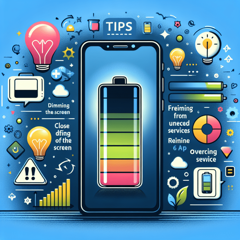 Tips to Extend Smartphone Battery Life