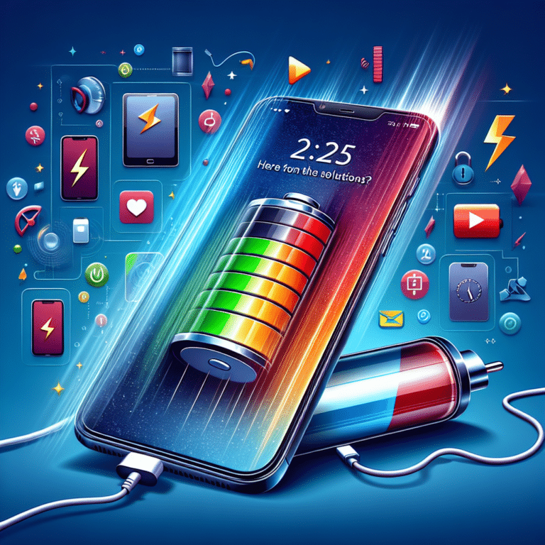 Smartphone Battery Draining Fast? Here are the Solutions