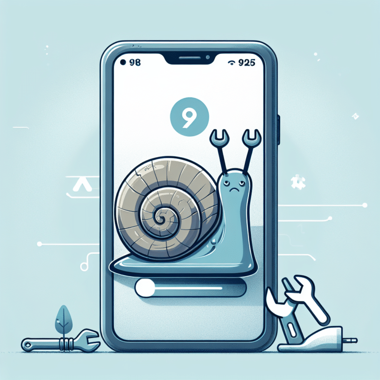 Repairing Slow Smartphone Performance Issues